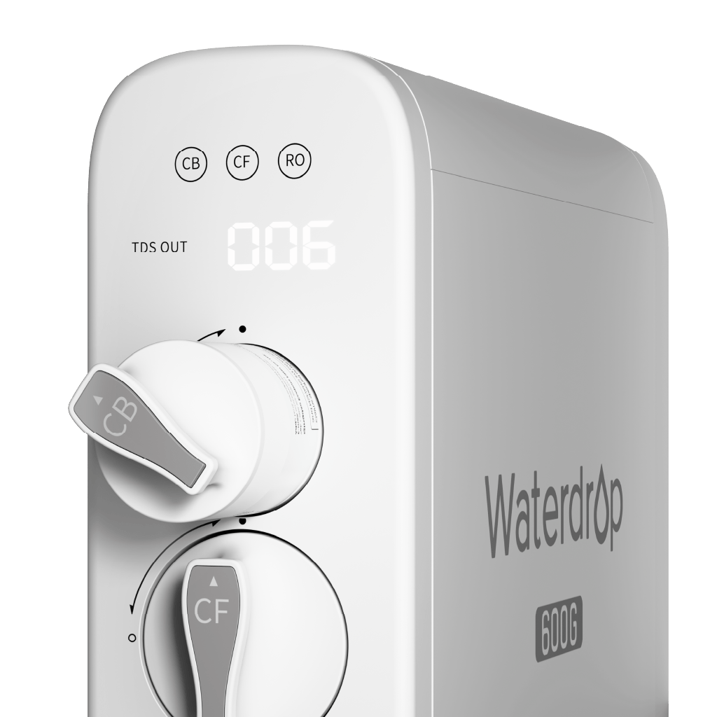 600 GPD Tankless Reverse Osmosis Water Filter System - Waterdrop G3P600