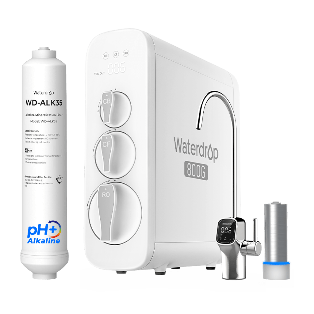Waterdrop G3P800 Alkaline Reverse Osmosis System