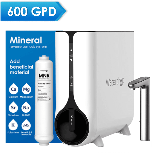 K6 Remineralization RO System Instant Hot Water Dispenser - Waterdrop K6