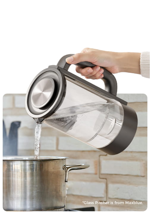 Detachable Glass Pitcher