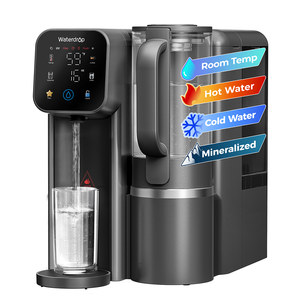 Waterdrop M6CG Remineralization Hot Cold Countertop RO System