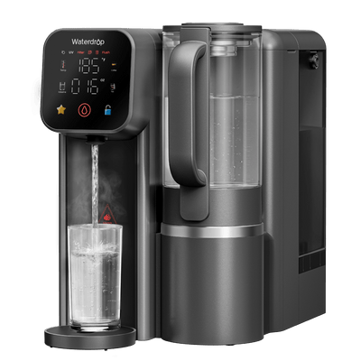 Waterdrop M6H Instant Hot Reverse Osmosis System, Countertop RO Filter