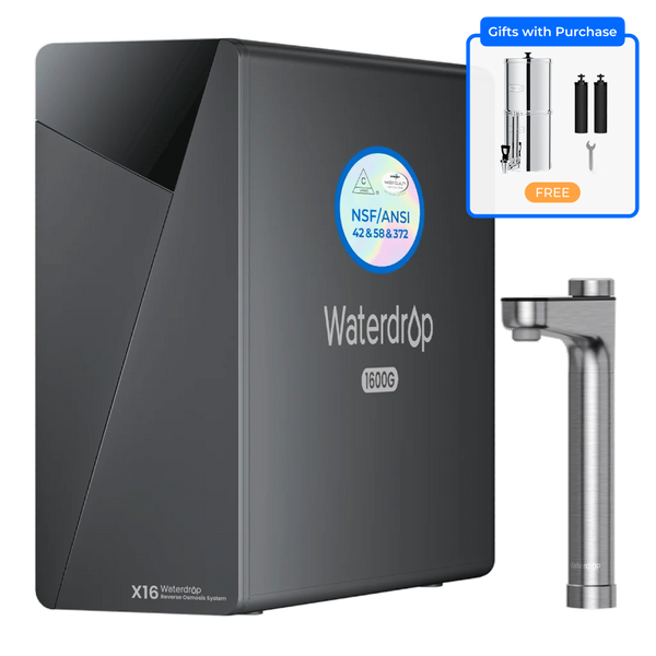 Waterdrop X Series Undersink Reverse Osmosis System, X16