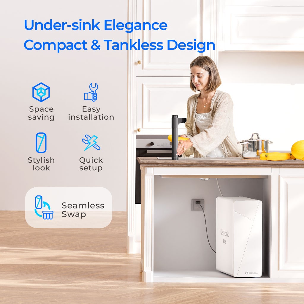 Waterdrop X Series Reverse Osmosis System, X12-B