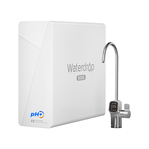 Waterdrop X Series Alkaline Reverse Osmosis System, X8-A