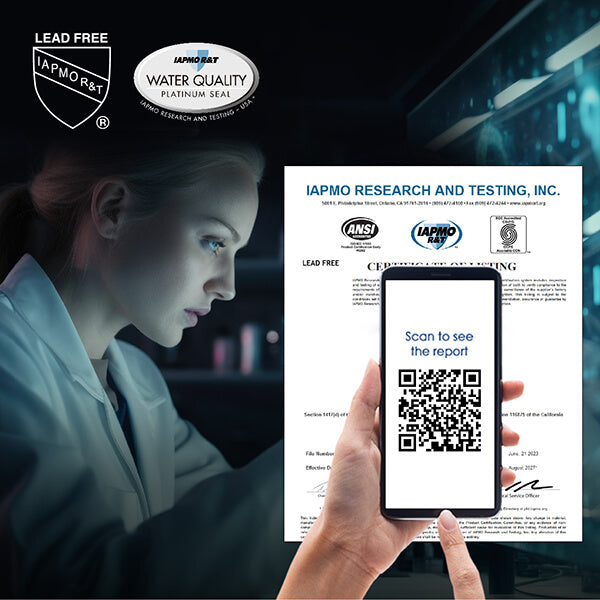 NSF/ANSI 372 Certified