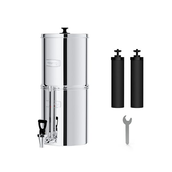 Waterdrop 2.25-gallon King Tank Gravity Water Filter System, Without Stand