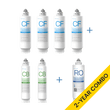 Waterdrop G3 RO System Replacement Filters - 400GPD