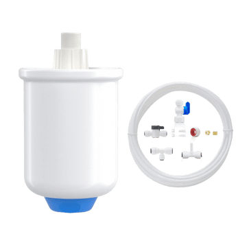 Connect RO System to Refrigerator - Waterdrop PMT Small Water Pressure Tank for Smart Reverse Osmosis, with 1/4