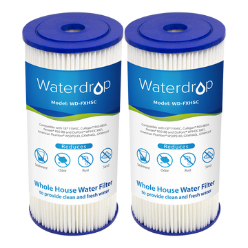 Waterdrop Replacement for GE FXHSC Culligan R50-BBSA Whole House Water Filter