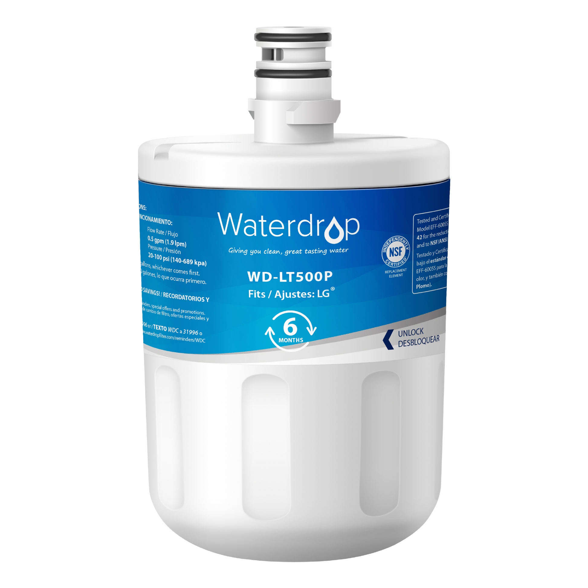 LG LT500P Water Filter Replacement by Waterdrop