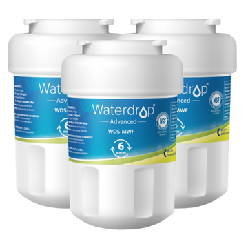 Waterdrop Replacement for GE MWF SmartWater Fridge Water Filter