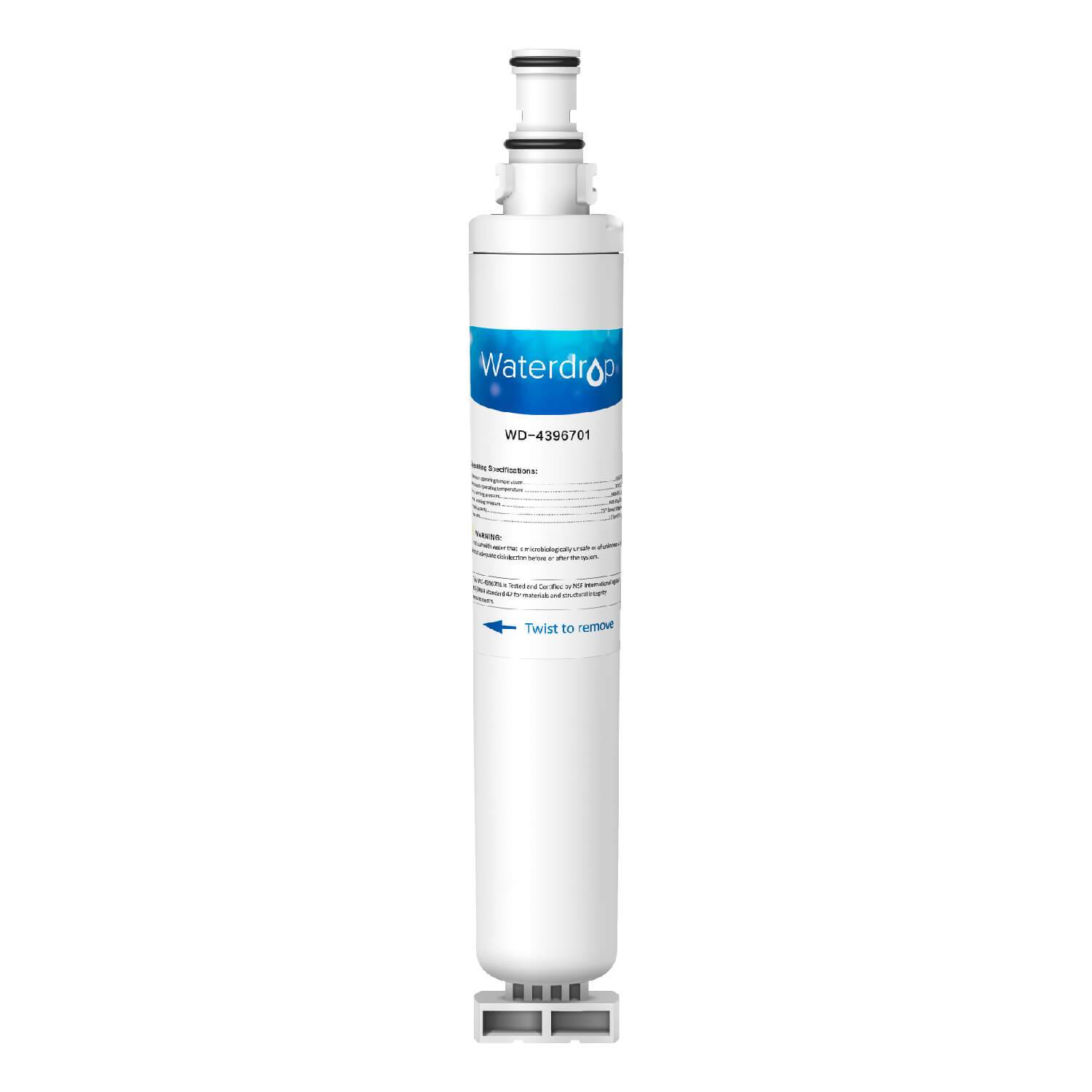 Waterdrop Replacement for EveryDrop by Whirlpool Filter 6 EDR6D1 Refrigerator Water Filter