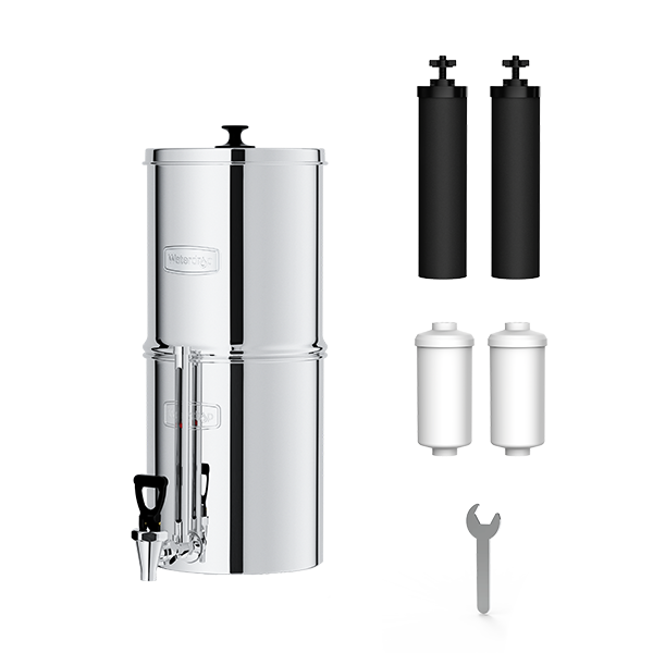 Waterdrop 2.25-gallon King Tank Gravity Water Filter System, Without Stand