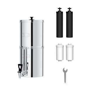 Waterdrop 2.25-gallon King Tank Gravity Water Filter System, Without Stand