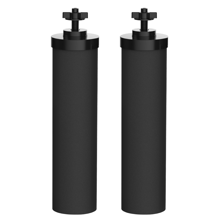 Waterdrop Replacement Black Elements for Waterdrop King Tank Systems and Other Gravity-fed Filtration Systems BB9