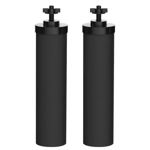 Waterdrop Replacement Black Elements for Waterdrop King Tank Systems and Other Gravity-fed Filtration Systems BB9