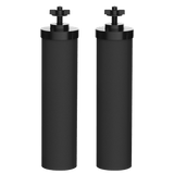 Black Elements & Fluoride Filters Replacement for Waterdrop King Tank Systems and Other Gravity-fed Filtration Systems 7990