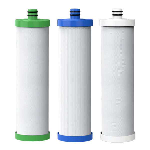 Replacement Filters for under sink 3-stage Ultrafiltration Stainless Steel Water Filter System
