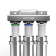 Système de filtration d'eau en acier inoxydable à 3 étapes sous évier Waterdrop TST-UF 