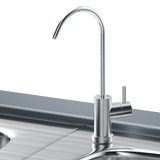 Undersink Water Filtration System With Dedicated Faucet