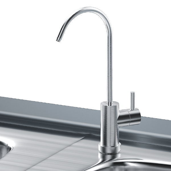 Undersink Water Filtration System With Dedicated Faucet